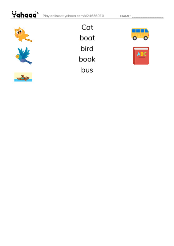 Match both sides worksheet for power up0 U1 Vocabulary 1