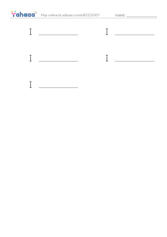 Write the word rows worksheet for Mr.Ghazy Elnahas