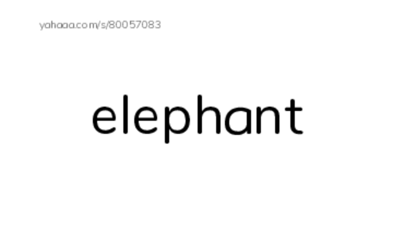Index cards, words only worksheet for Animals