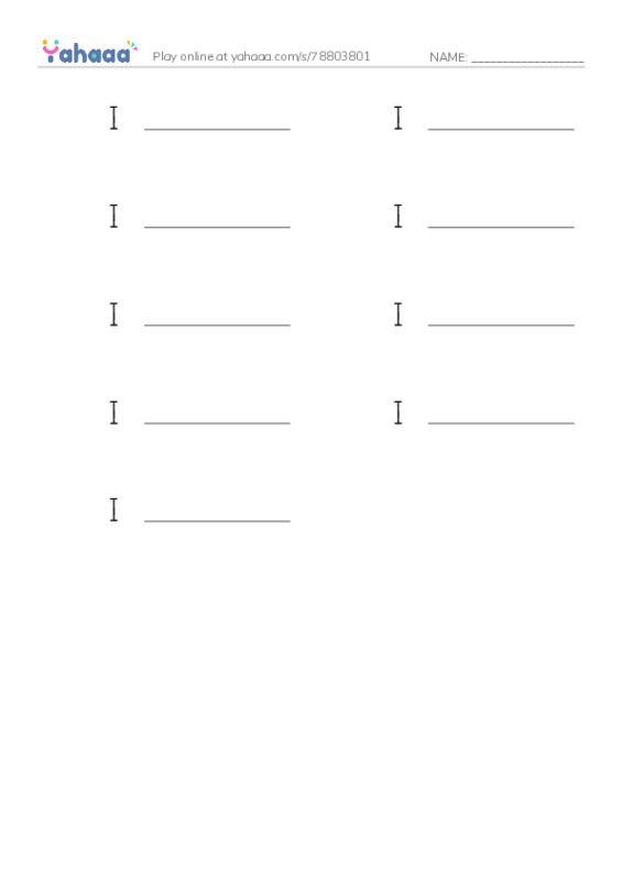 Write the word rows worksheet for Mr.Ghazy Elnahas