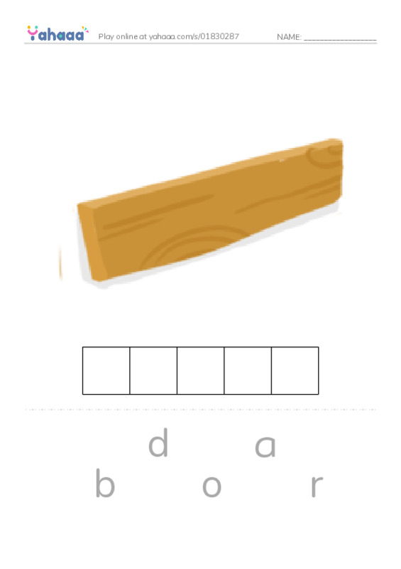 Letter scramble puzzle worksheet for Grade 2 Unit 1 lesson 2