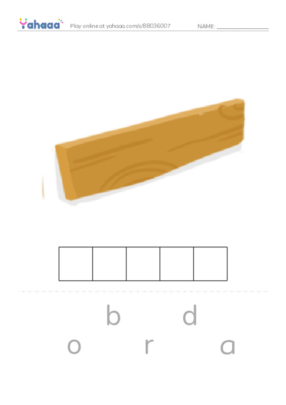 Letter scramble puzzle worksheet for Mr.Ghazy Elnahas