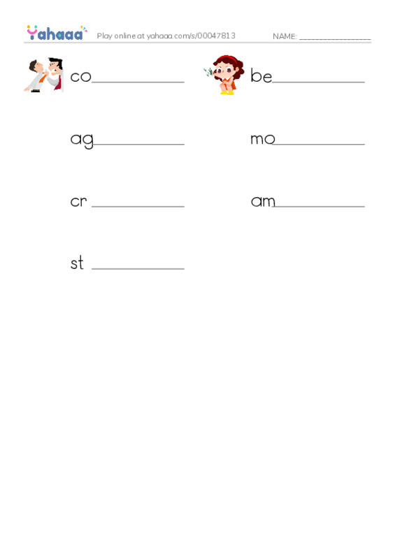 Write the word rows worksheet for Pathways3 R&W U1