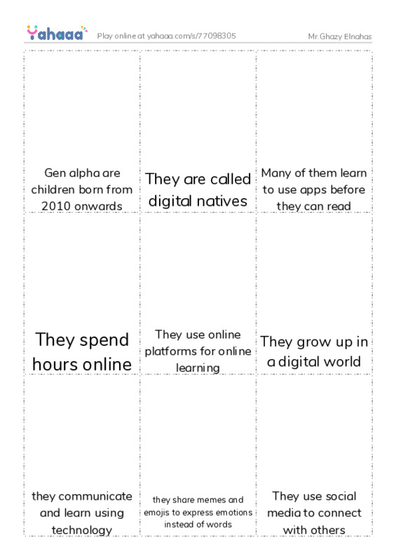 Picture flashcards worksheet for Mr.Ghazy Elnahas