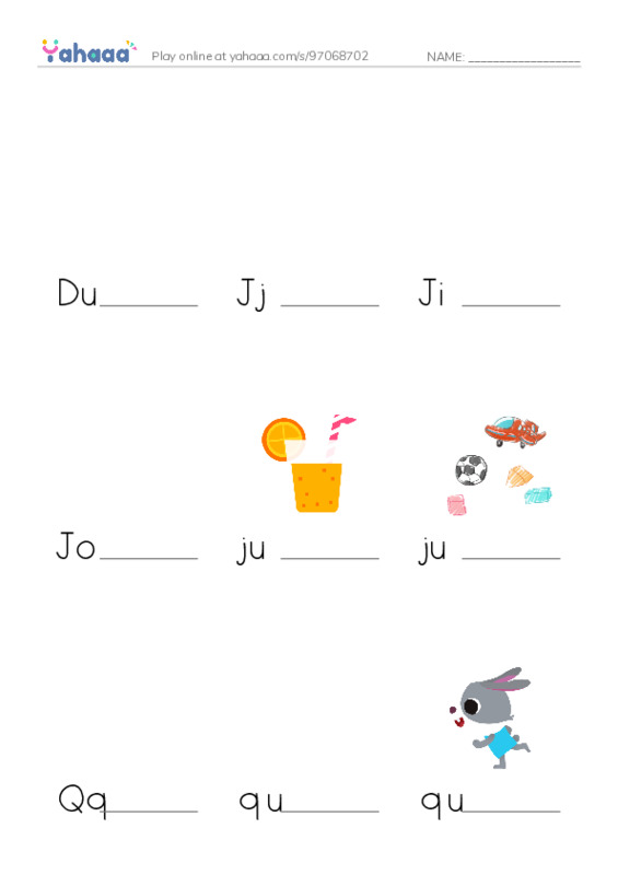Finish the word worksheet for During the break, Jj, Jimmy and 14 more