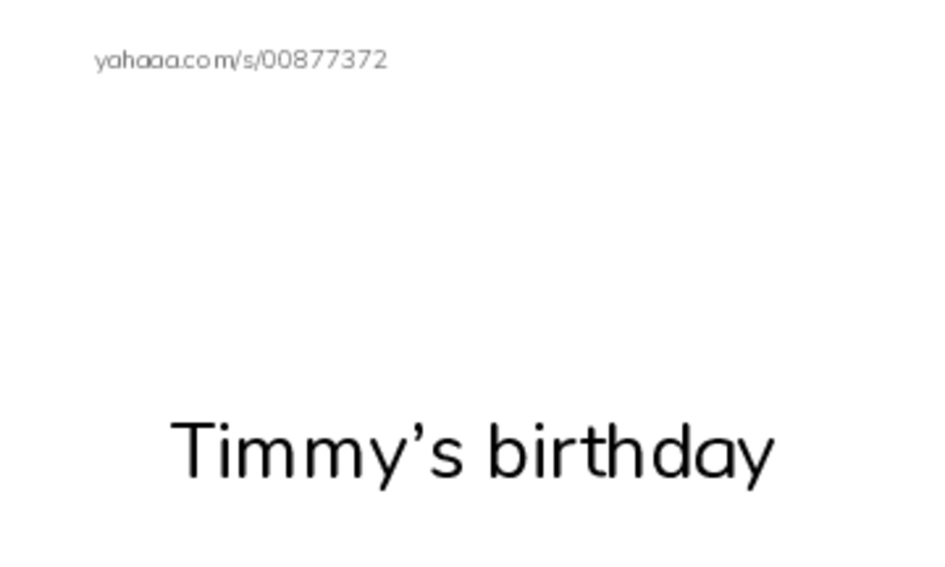 Index cards with pictures worksheet for Timmy’s birthday, Birthday, birthday and 10 more