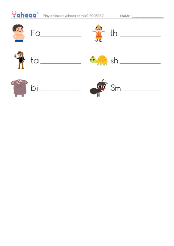 Write the word rows worksheet for Adjectives