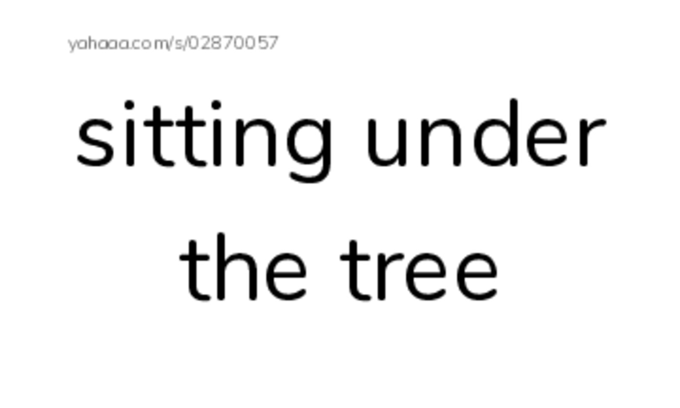Index cards, words only worksheet for Starter test 1