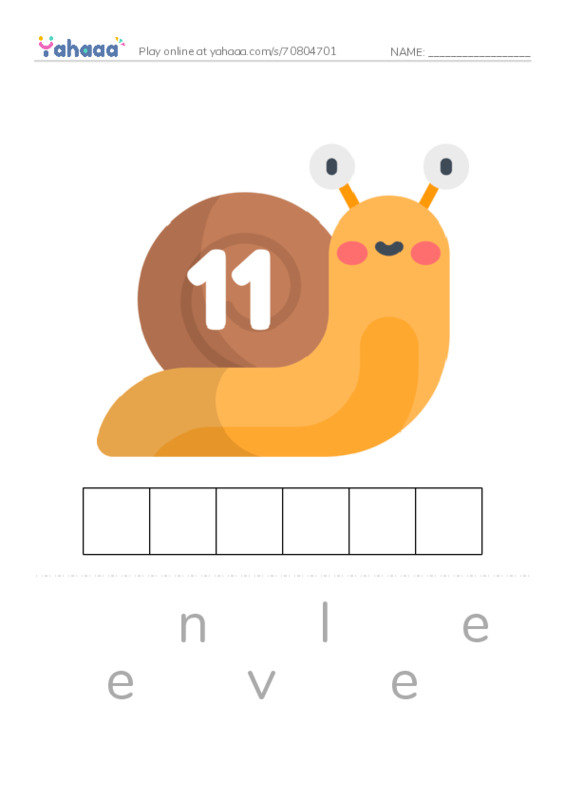Letter scramble puzzle worksheet for Unit 3