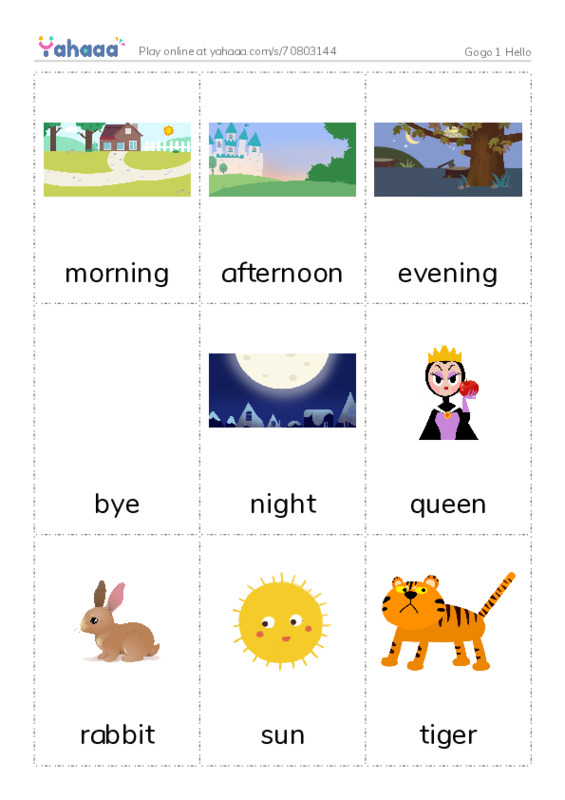 Picture flashcards worksheet for The alphabet (full)