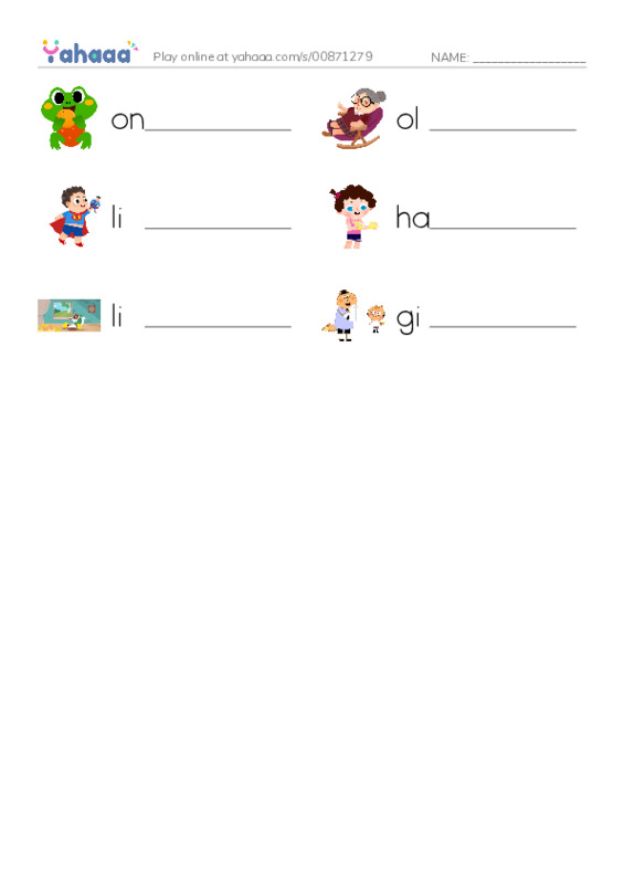 Write the word rows worksheet for tricky jolly class 789