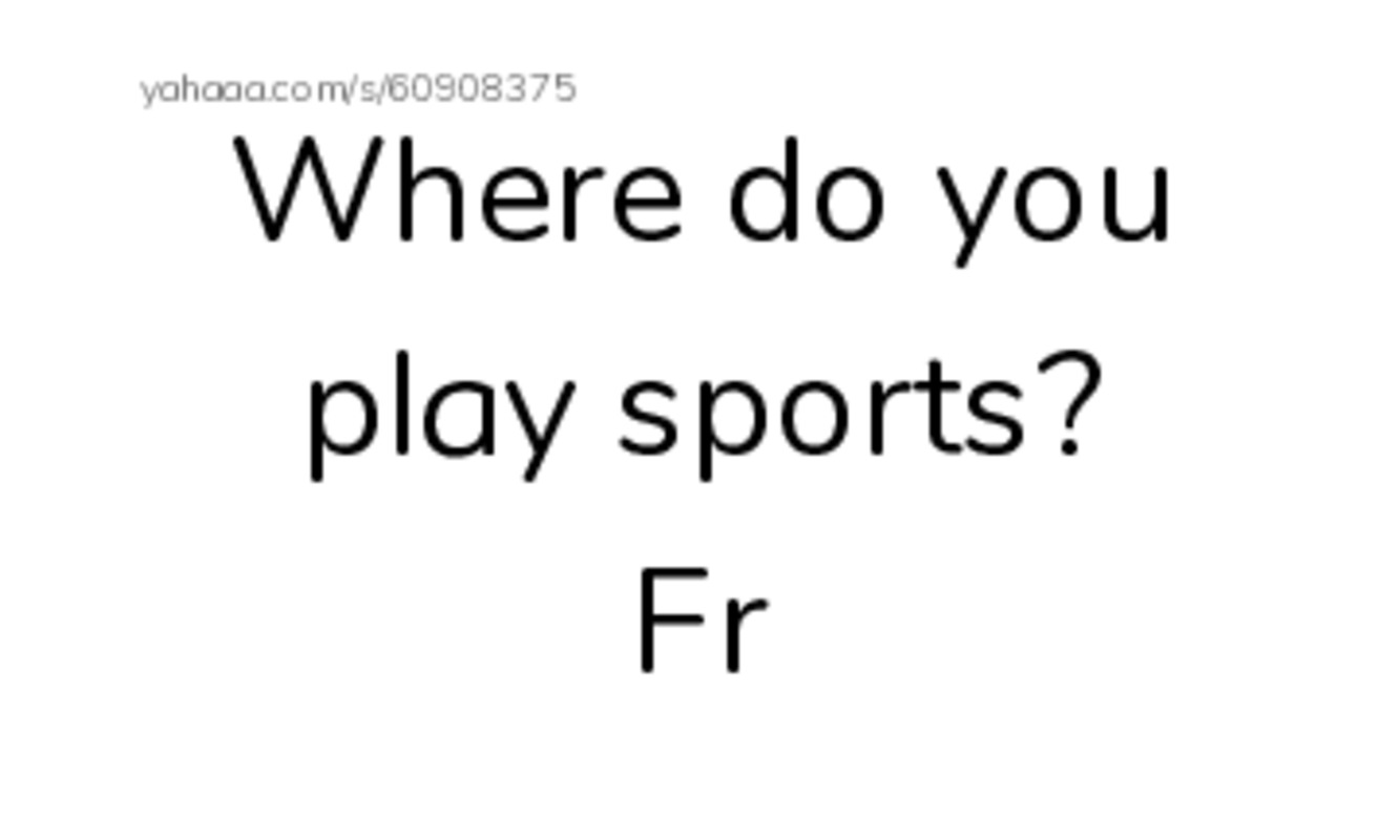 Index cards, words only worksheet for Where do you play sports?
Fr, Fl, Frank and 12 more