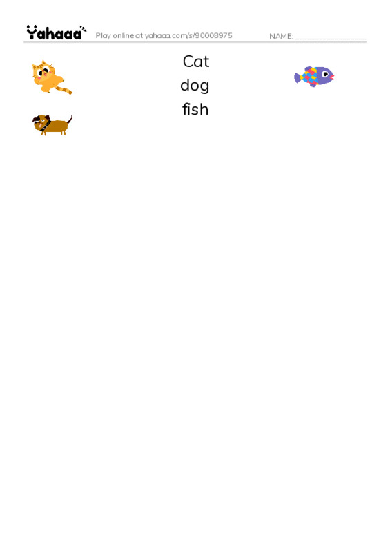 Match both sides worksheet for beta