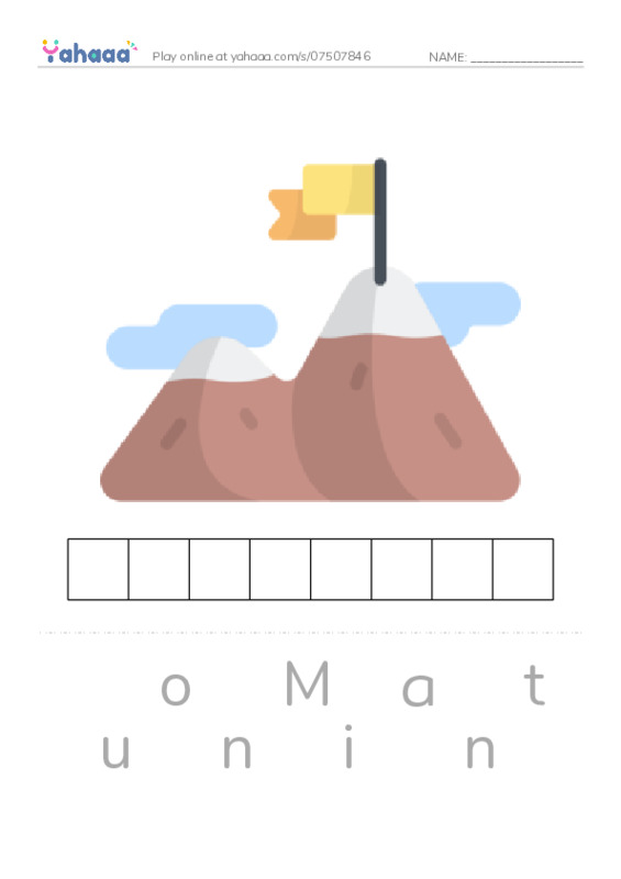 Letter scramble puzzle worksheet for A Day on the farm