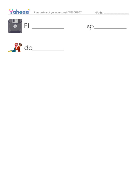 Write the word rows worksheet for Who is it?