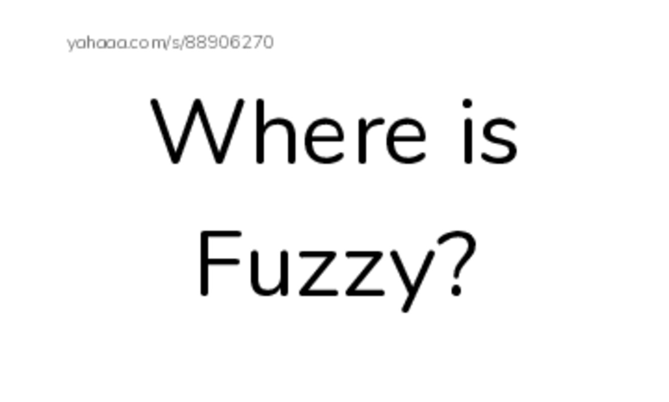 Index cards, words only worksheet for Where is Fuzzy?, Stairs, stairs and 10 more