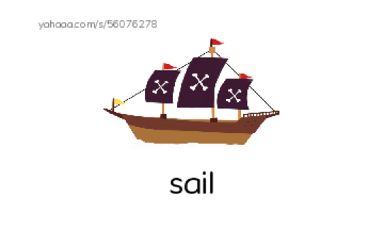 Index cards with pictures worksheet for i love pirates
