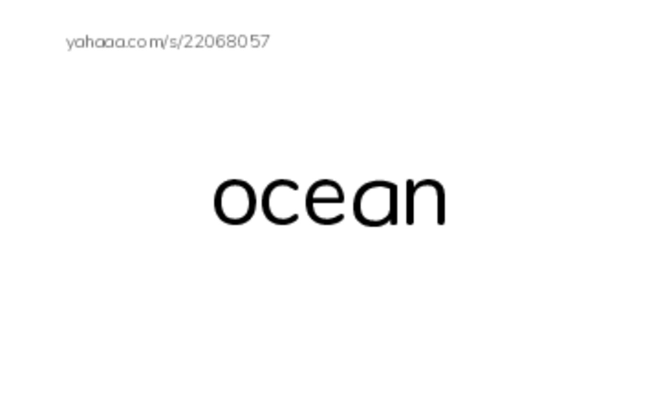Index cards, words only worksheet for the coast