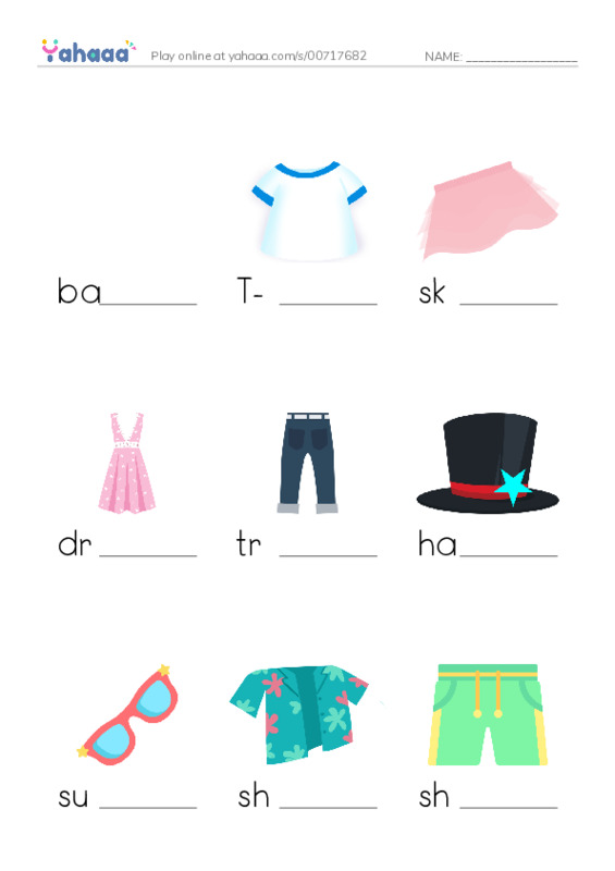Finish the word worksheet for power up 1 unit 9