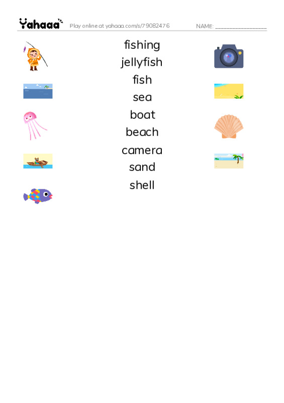 Match both sides worksheet for power up 1 unit 9 vocab 2