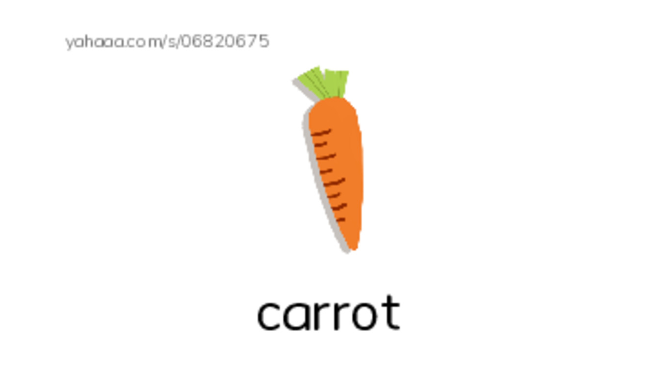 Index cards with pictures worksheet for vegetables