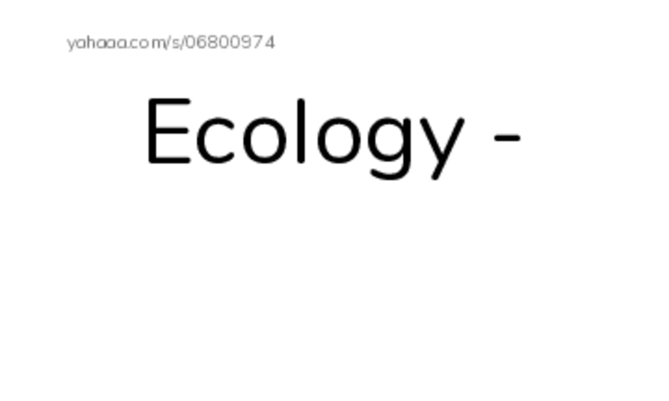 Index cards, words only worksheet for Environment and ecology