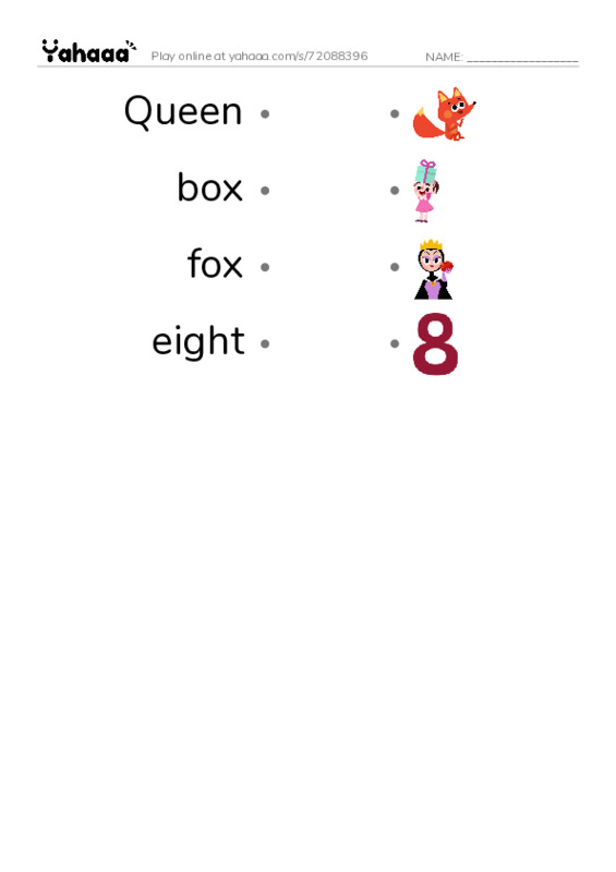 Draw a line to match worksheet for Q,x