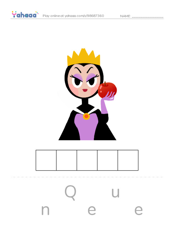 Letter scramble puzzle worksheet for Q,x
