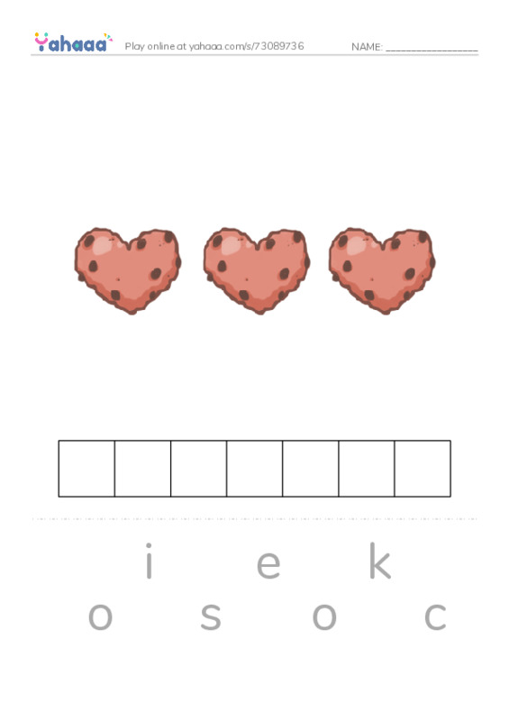 Letter scramble puzzle worksheet for christmas eve