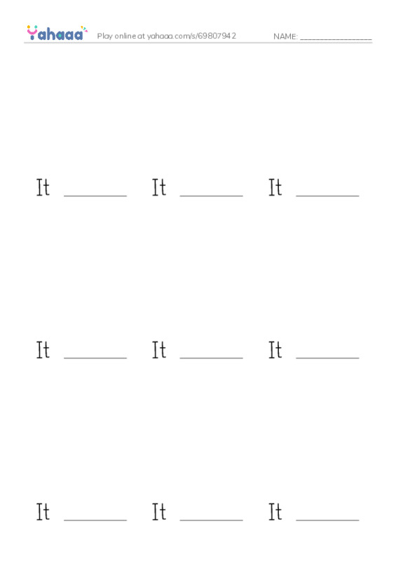 Finish the word worksheet for WHAT TIME IS IT?