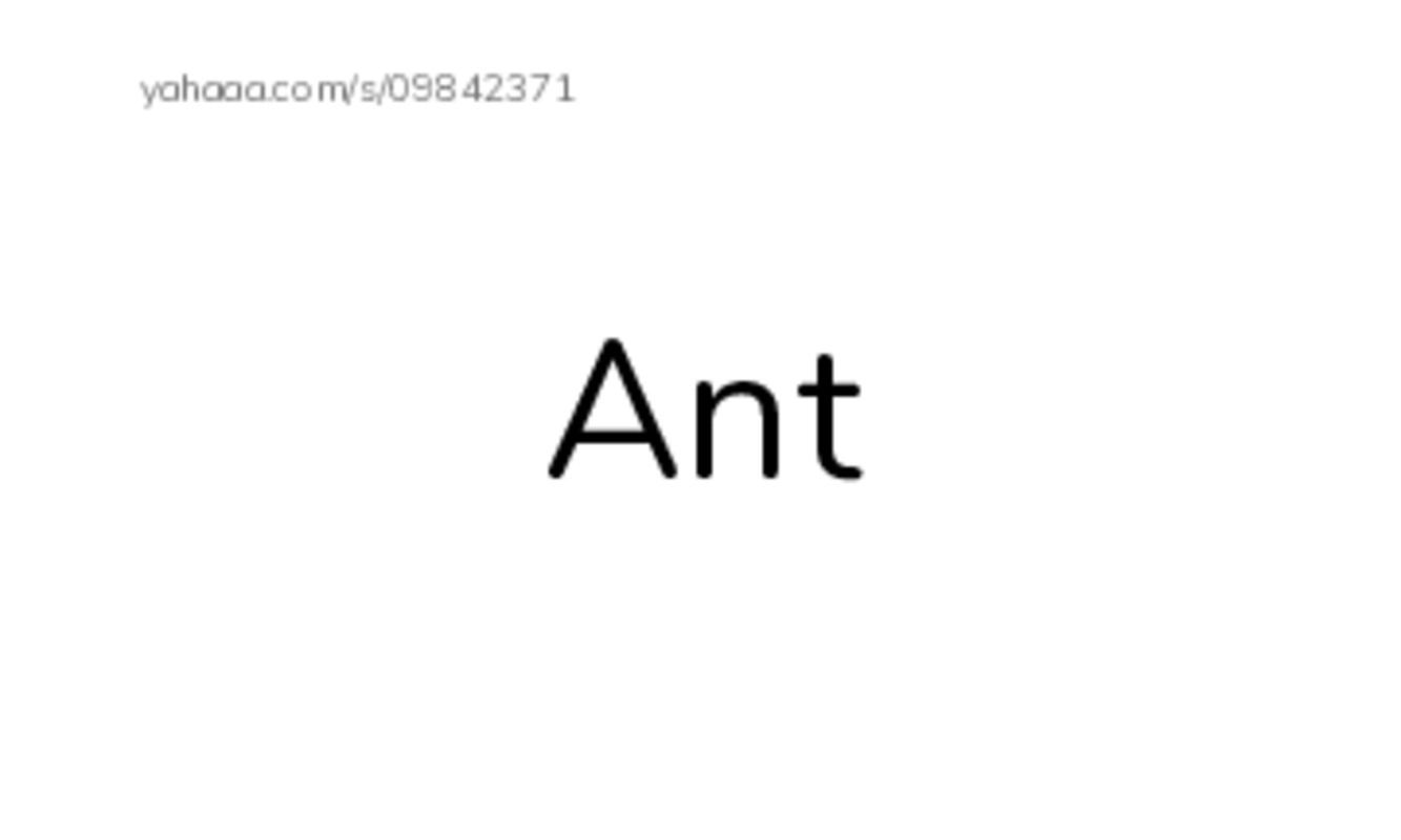 Index cards, words only worksheet for Letters