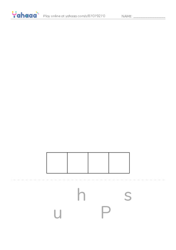 Letter scramble puzzle worksheet for Nice, not nice